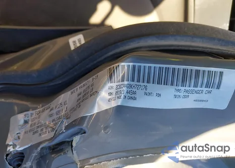 2019 Chrysler 300 Touring from USA, damaged, VIN 2C3CCAAG9KH727176